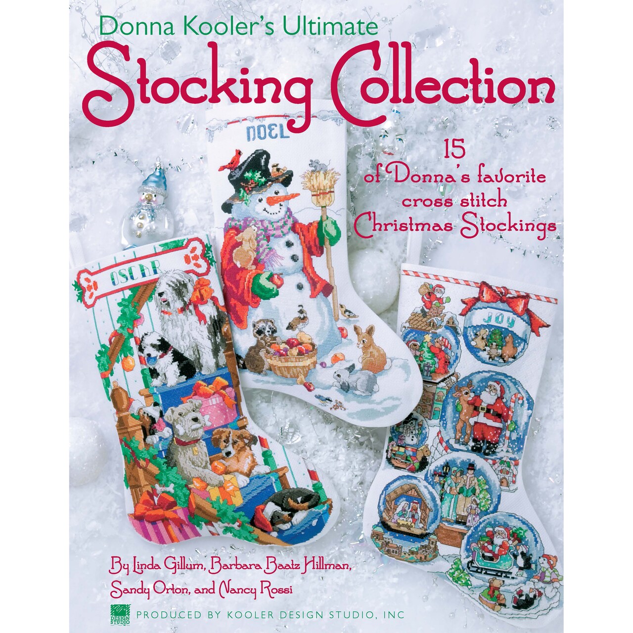 Leisure Arts Donna Kooler's Ultimate Stocking Collection Cross Stitch Pattern Books, Counted Cross Stitch Pattern Books, Cross Stitch Books and Patterns